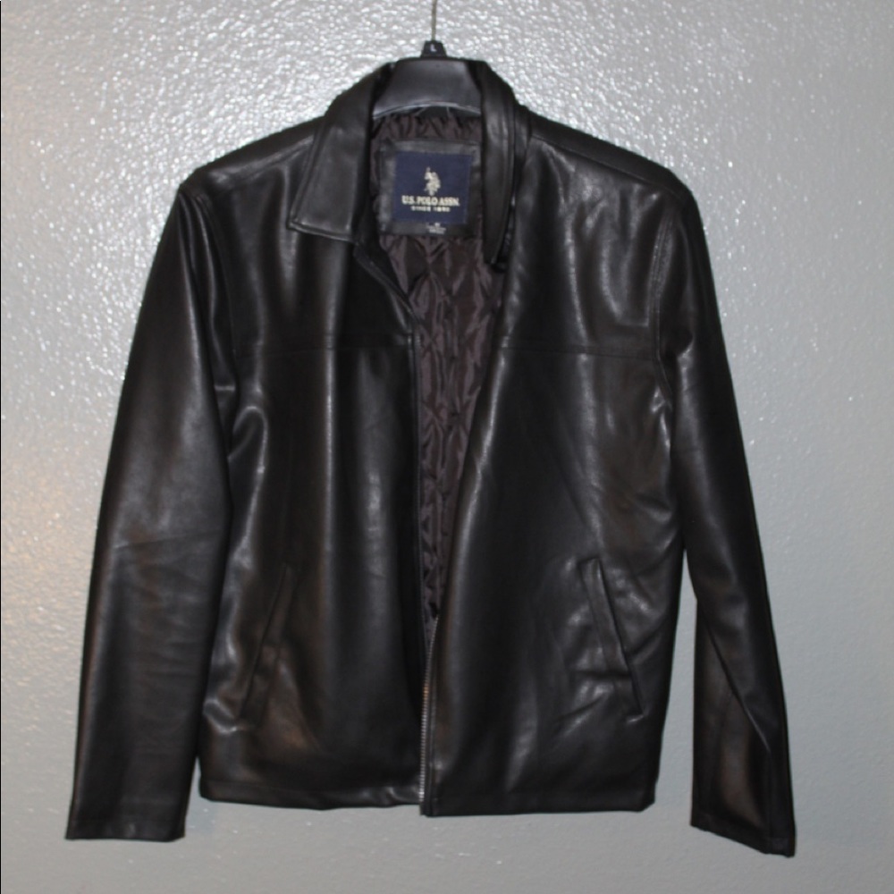 US Polo Assn Leather Jacket